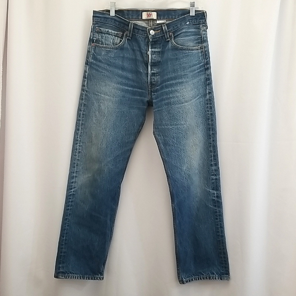 Levi's 501 XX Vintage Denim Jeans Button Fly 100% Cotton Size 33X32 - Picture 1 of 12